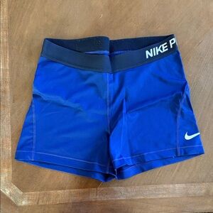 Nike Royal Blue Training Shorts